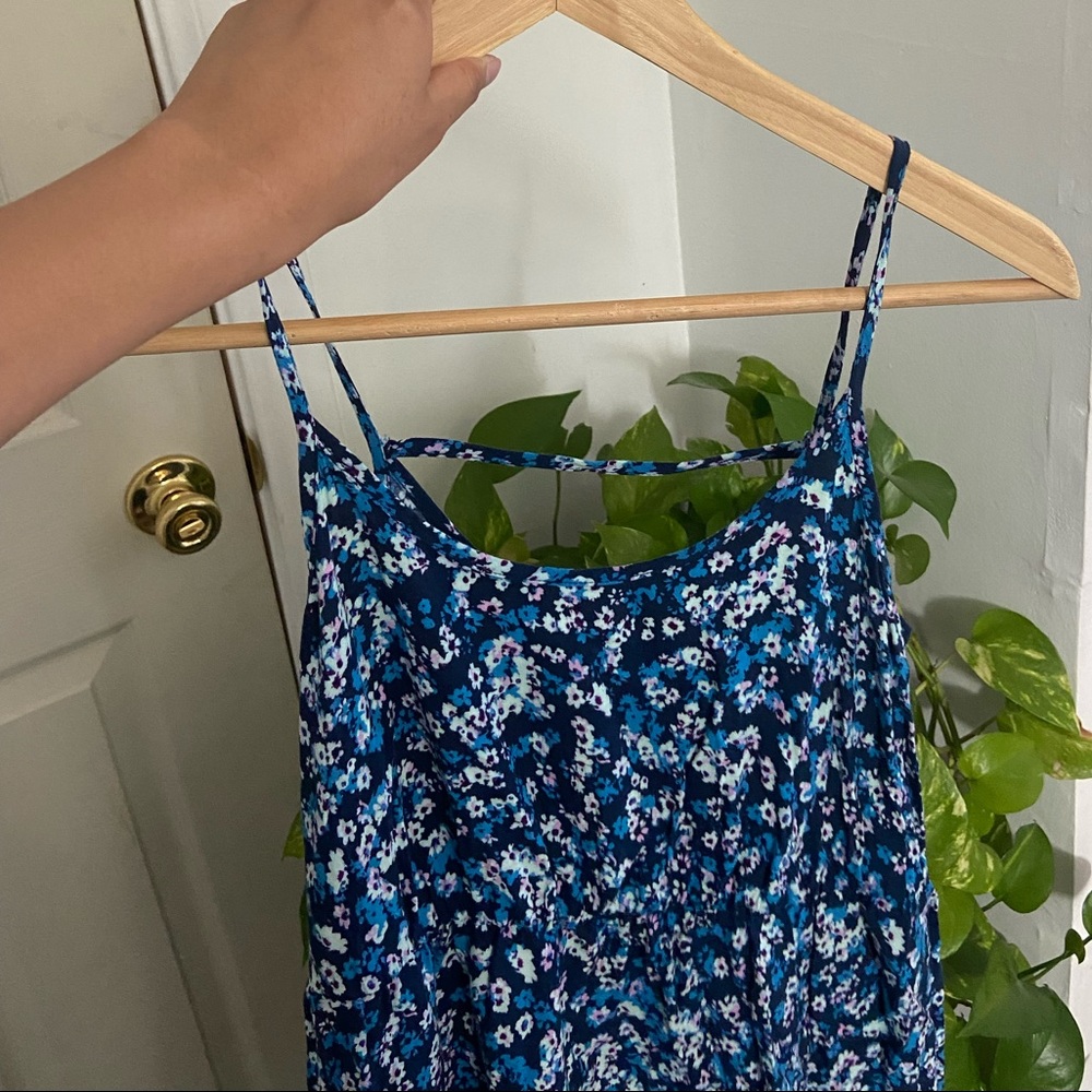 Blue Target Dress